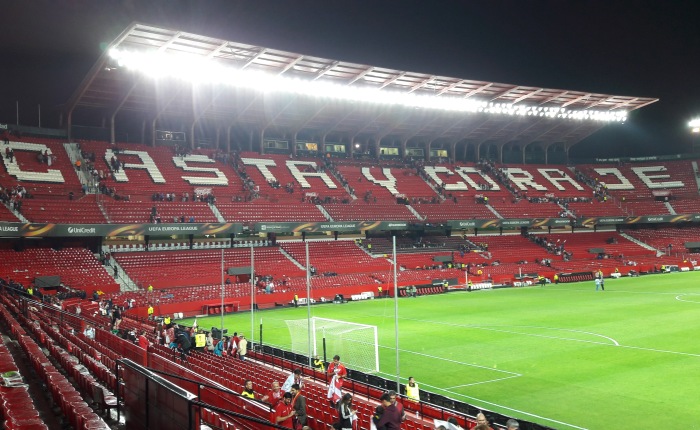 Estádio Ramón Sánchez-Pizjuán, do Sevilla, a ‘bombonera de Nervión’.
