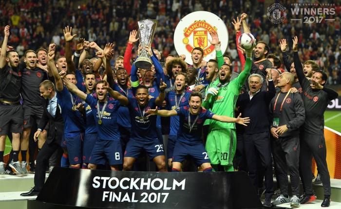 United! United! Campeão da Liga Europa, campeão de tudo.