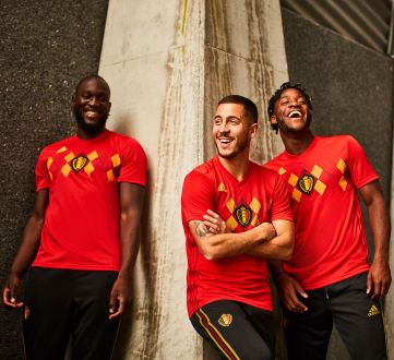 Bélgica - home shirt 2018- adidas